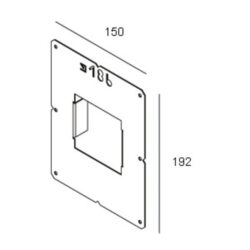 DELTA LIGHT - PLASTERKIT 186 - 207 01 186