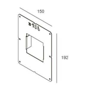 DELTA LIGHT - PLASTERKIT 186 - 207 01 186