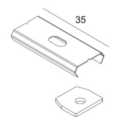 DELTA LIGHT - SLM26L - fixation set [2pcs] - 23358 1410
