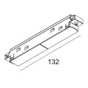 Connecteur rail 48V 180 degrés pour profilé Splitline M 420 99 01