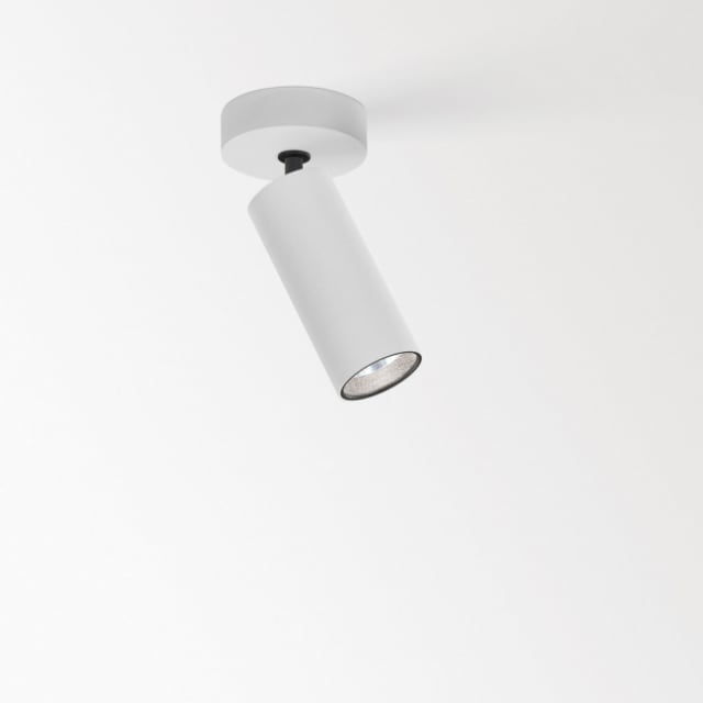DELTA LIGHT SPY 39 ON Spot LED Spot plafond LED blanc orientable 3000K cylindrique en saillie
