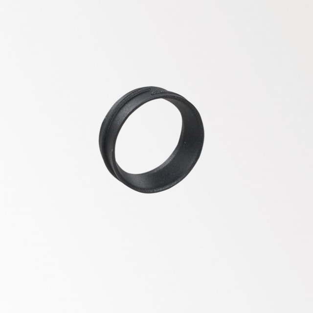 DELTA LIGHT TUBE bague SPY noire Bague noire pour tube SPY 39 en métal, accessoire d’éclairage technique