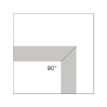 DELTA LIGHT - SRL 70 - CORNER 90 - 389 01 06 06