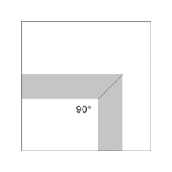 DELTA LIGHT - SRL 70 - CORNER 90 - 389 01 06 06