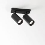 DELTA LIGHT - Spyco On 2 Hi spot apparent 1x35W GU10 noir - 414 353 20 B