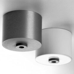 DELTA LIGHT - câble base Round alu anodise h:41mm ø57 - 203 99 55 ANO