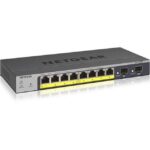 DIVERS NETWERKEN - NETGEAR Smart 8-Port Gigabit Smart Switch - 8x10/100/1000 (PoE)+ 2xSFP - 5499858