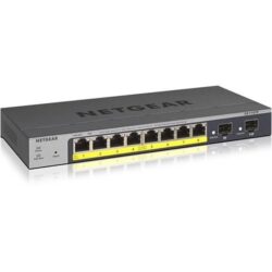 DIVERS NETWERKEN - NETGEAR Smart 8-Port Gigabit Smart Switch - 8x10/100/1000 (PoE)+ 2xSFP - 5499858