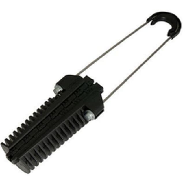 DIVERS TELECOM - AC56R 140 mm : Pince d'ancrage pour câble FO rond Ø5-6mm fil de tense inox - 09933 DIVERS TELECOM - AC56R 140 mm : Pince d'ancrage pour câble FO rond Ø5-6mm fil de tense inox - 09933