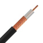 DIVERSE KABELS - Coax 50 Ohm MIL-C-17F PVC noir multibrin cuivre Eca 10