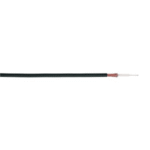 DIVERSE KABELS - Coax 75 Ohm MIL-C-17F PVC noir multibrin acier cuivré 6