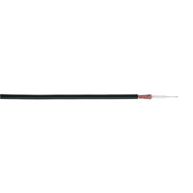 DIVERSE KABELS - Coax 75 Ohm MIL-C-17F PVC noir multibrin acier cuivré 6 DIVERSE KABELS - Coax 75 Ohm MIL-C-17F PVC noir multibrin acier cuivré 6