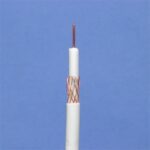 DIVERSE KABELS - Coax 75 Ohm PVC blanc massif cuivre 6