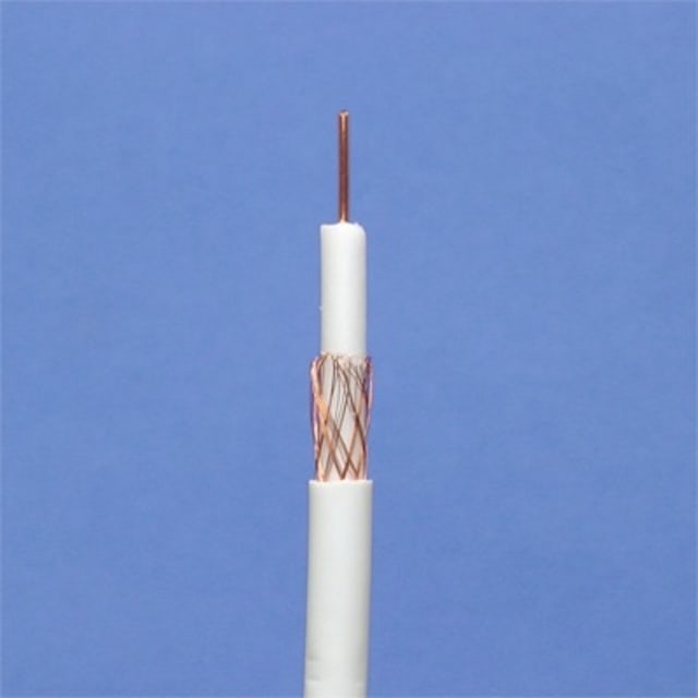 DIVERSE KABELS - Coax 75 Ohm PVC blanc massif cuivre 6 DIVERSE KABELS - Coax 75 Ohm PVC blanc massif cuivre 6