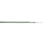 DIVERSE KABELS - Coax 75 Ohm PVC blanc massif cuivre étamé 2x blindage 6