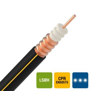DIVERSE KABELS - Coax LS0H FRNC20 20mm intérieur >80m 75 ohm Voo Telenet Cca s1d2a1 - C0AXTVIN20-CCA B 500