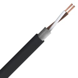 DIVERSE KABELS - Microphone multi gaine PVC isolation PVC blindage global tresse CU 2x0