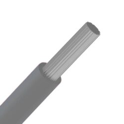 DIVERSE KABELS - SiAF fil silicone haute température souple étame +180°C Gris 1