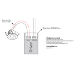 DOXIS - Driver mono 150mA Non dimmable 68x35x21.5mm - 494.24.06