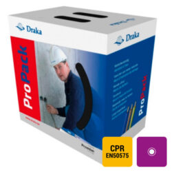 DRAKA - VOB H07V-U fil d'installation massif PVC ProPack 3G1