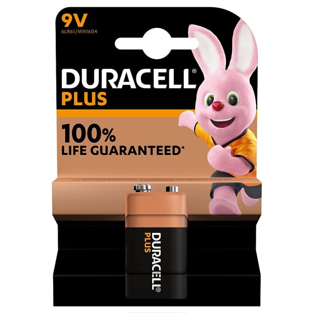 DURACELL - DURACELL ALKA Plus 9V X1 - 5000394142190 DURACELL - DURACELL ALKA Plus 9V X1 - 5000394142190