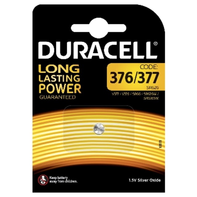 DURACELL - Pile Silver Oxide - 1 DURACELL - Pile Silver Oxide - 1