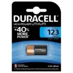 DURACELL - Pile Ultra Lithium - 3V - 123 / DL123A / EL123A / CR123A / CR17345 - 1 pc. - 5000394123106