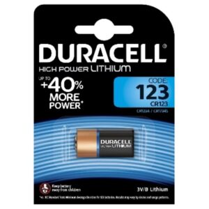 DURACELL - Pile Ultra Lithium - 3V - 123 / DL123A / EL123A / CR123A / CR17345 - 1 pc. - 5000394123106