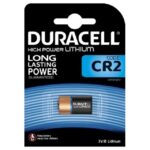 DURACELL - Pile Ultra Lithium - 3V - CR2 / DRCR2 / EL1CR2 / CR15H270 - blister 1 pc. - 5000394020306