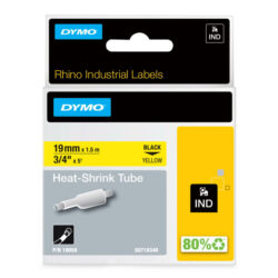 DYMO - Gaine th.rétr.jn 19mm1