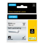 DYMO - RHINO TAPE VINYLE AUTOCOLLANT 24 MM BLANC - DYM-1734821