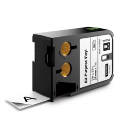 DYMO - Universeel Vinyl 24mm noir sur blanc - DYM-1868753