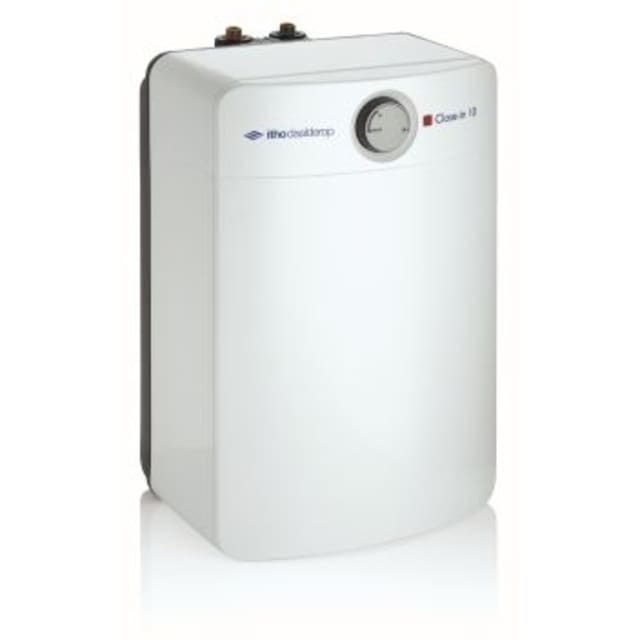 Daalderop Chauffe-eau sous évier 10L Chauffe-eau sous évier compact blanc 10L 2200W avec molette de réglage en façade