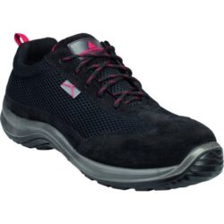 Détails visibles de Chaussures de sécurité basses S1P SRC noires taille 44 pour Chaussures de sécurité