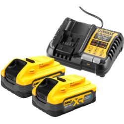 Dewalt - 18V XR Pack de démarrage (2x batterie DCBP518 + chargeur XR multivoltage) - DCB1104H2-QW