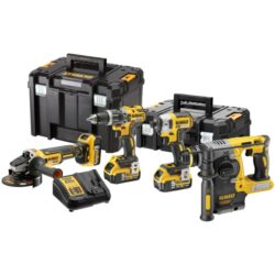 Dewalt - Set avantageux XR 18V 4 pcs en TSTAK 3x5.0Ah - DCK422P3T-QW