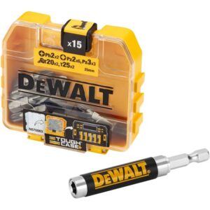 Dewalt - TicTac 15 pièces embouts + porte-embout (Pack QTY=16) - DT71511-QZ
