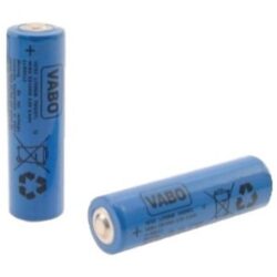 Pile lithium thionyle AA 3,6V, configuration visible