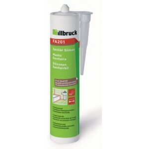 Diverse Materialen - Illbruck FA201 silicone neutre de silicone et sanitaire blanc - 2030017