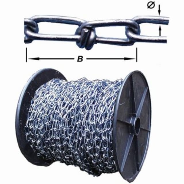 Diverse Materialen - KNOOPKETTING VERZINKT NO 30 2 Diverse Materialen - KNOOPKETTING VERZINKT NO 30 2