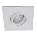Diverse Materialen - KX 0112W 1xGU10 BLC ORIENTABLE SQUARE Ø80 103x103 - 1000766205