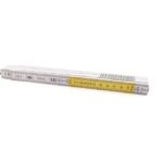 Diverse Materialen - Mètre pliant bois PRO 2 m x 16 mm jaune/blanc - type 250 PLUS - ZE 119311