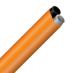 Dura-line - FuturePath HDPE - 2x 14/10 Black/Grey (color microducts: Red/Blue) - DB2 HDPE 2X14X2