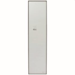 Panneaux latéraux fermés 2000 x 600 mm, configuration visible