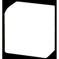 EATON - Boîtier apparent pour 1 bouton poussoir jaune - 216536