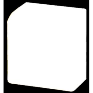 EATON - Boîtier apparent pour 1 bouton poussoir jaune - 216536