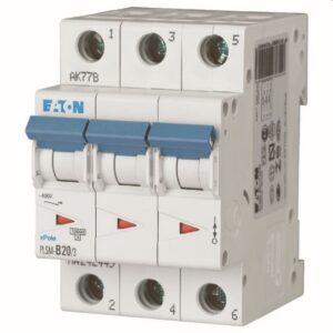 EATON - Disjonct.3P 20A 10kA C - 242475