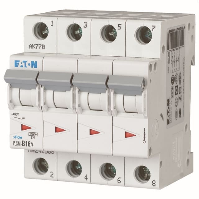EATON - Disjonct.4P 16A 10kA C - 242612 EATON - Disjonct.4P 16A 10kA C - 242612