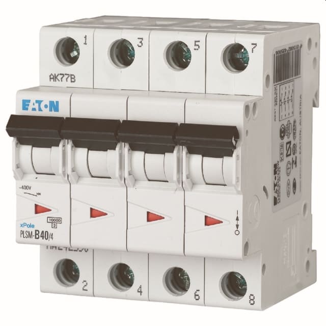 EATON - Disjonct.4P 40A 10kA C - 242616 EATON - Disjonct.4P 40A 10kA C - 242616