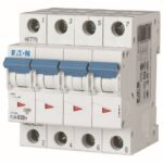 EATON - Disjoncteur 4P 20A 10kA courbe C - 242613